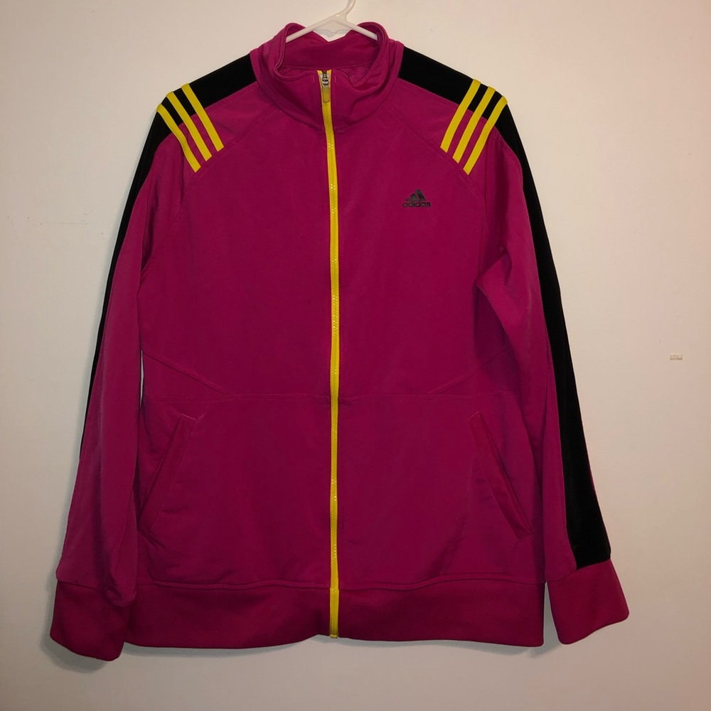 Adidas zip up jacket